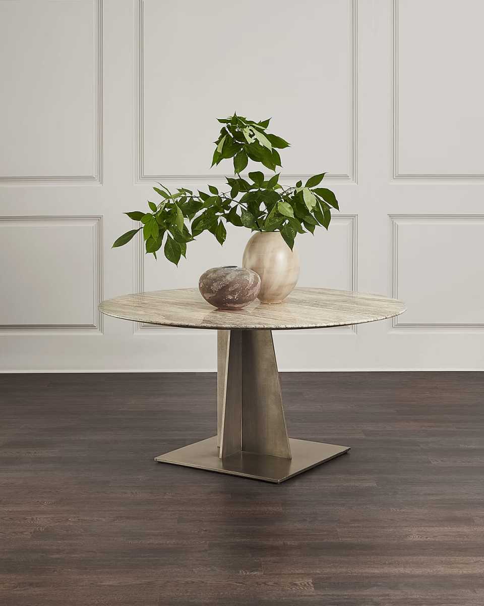Equis 60" Round Dining Table
